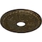 Ekena Millwork Raymond Ceiling Medallion (Fits Canopies up to 5 1/8"), 18 1/8"OD 3 5/8"ID x 1 1/8"P, Brass CM18RABRS - alternate 3